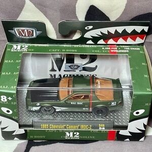 M2 Machines 1985 Camaro IROC-Z S46 22-38 Shark Mouth Military Series NIP 2023